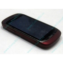 Красно-розовый телефон Alcatel One Touch 818 (Обнинск)