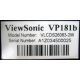 Viewsonic VP181b (Обнинск)