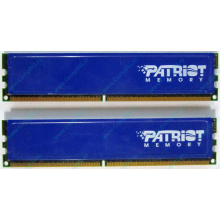 Память 1Gb (2x512Mb) DDR2 Patriot PSD251253381H pc4200 533MHz (Обнинск)