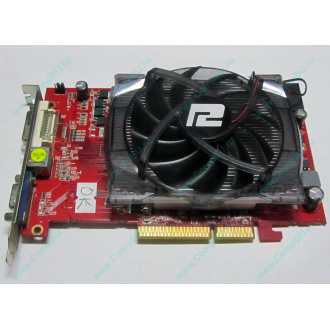 Б/У видеокарта 1Gb ATI Radeon HD4670 AGP PowerColor R73KG 1GBK3-P (Обнинск)